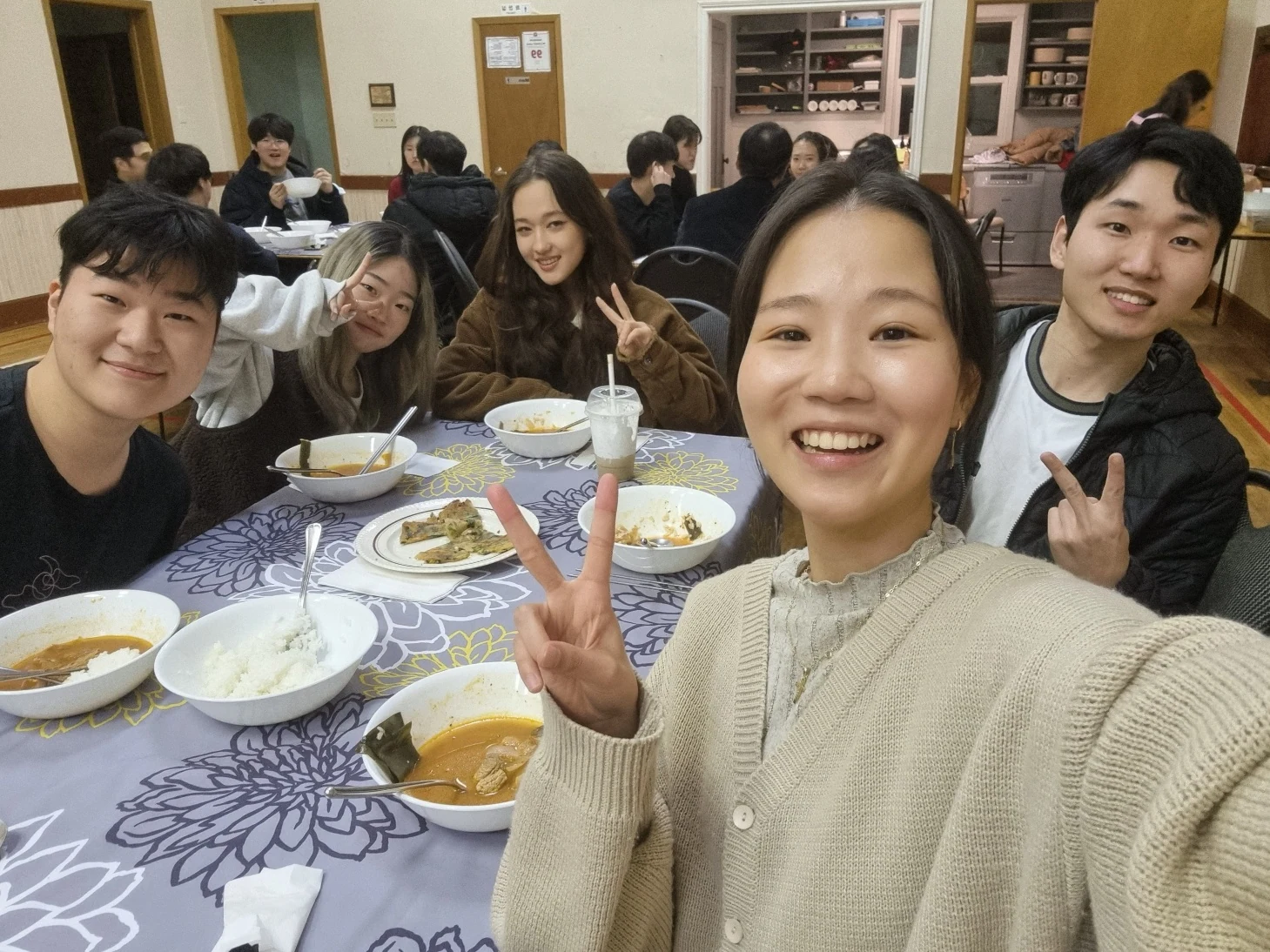 코람데오 친교 식사