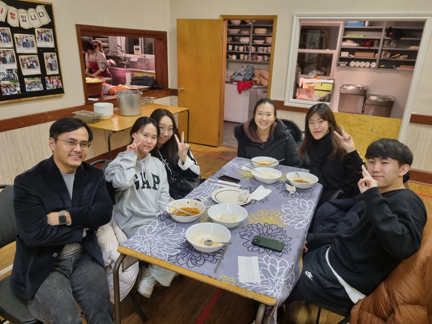코람데오 친교 식사