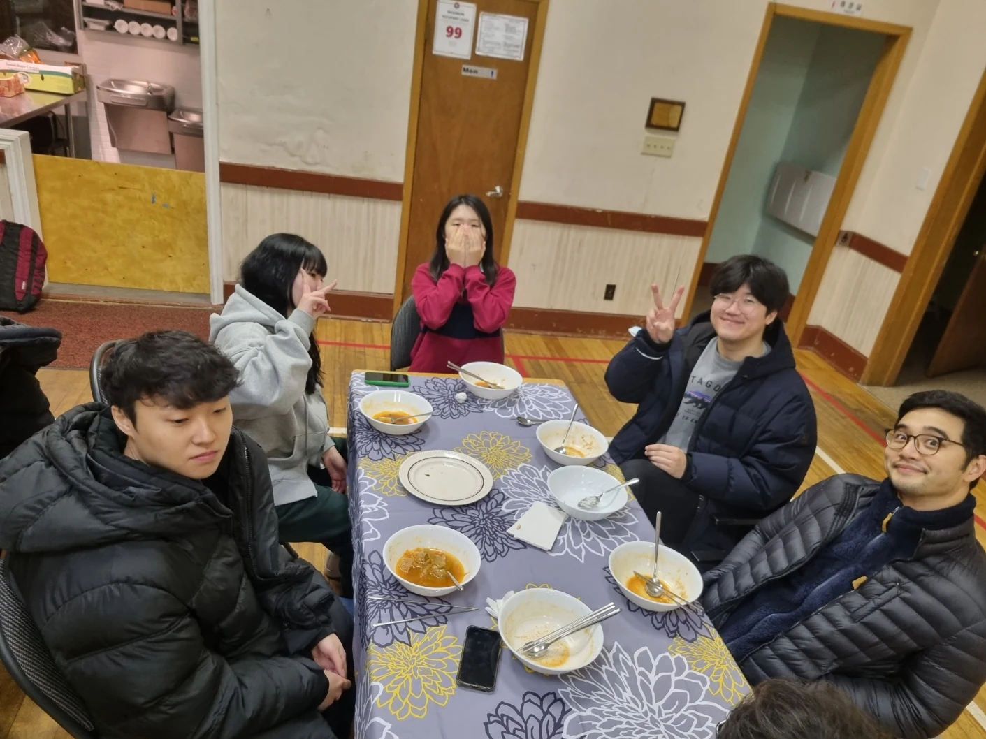 코람데오 친교 식사