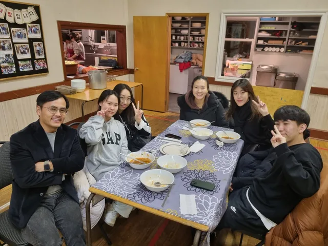 코람데오 친교 식사