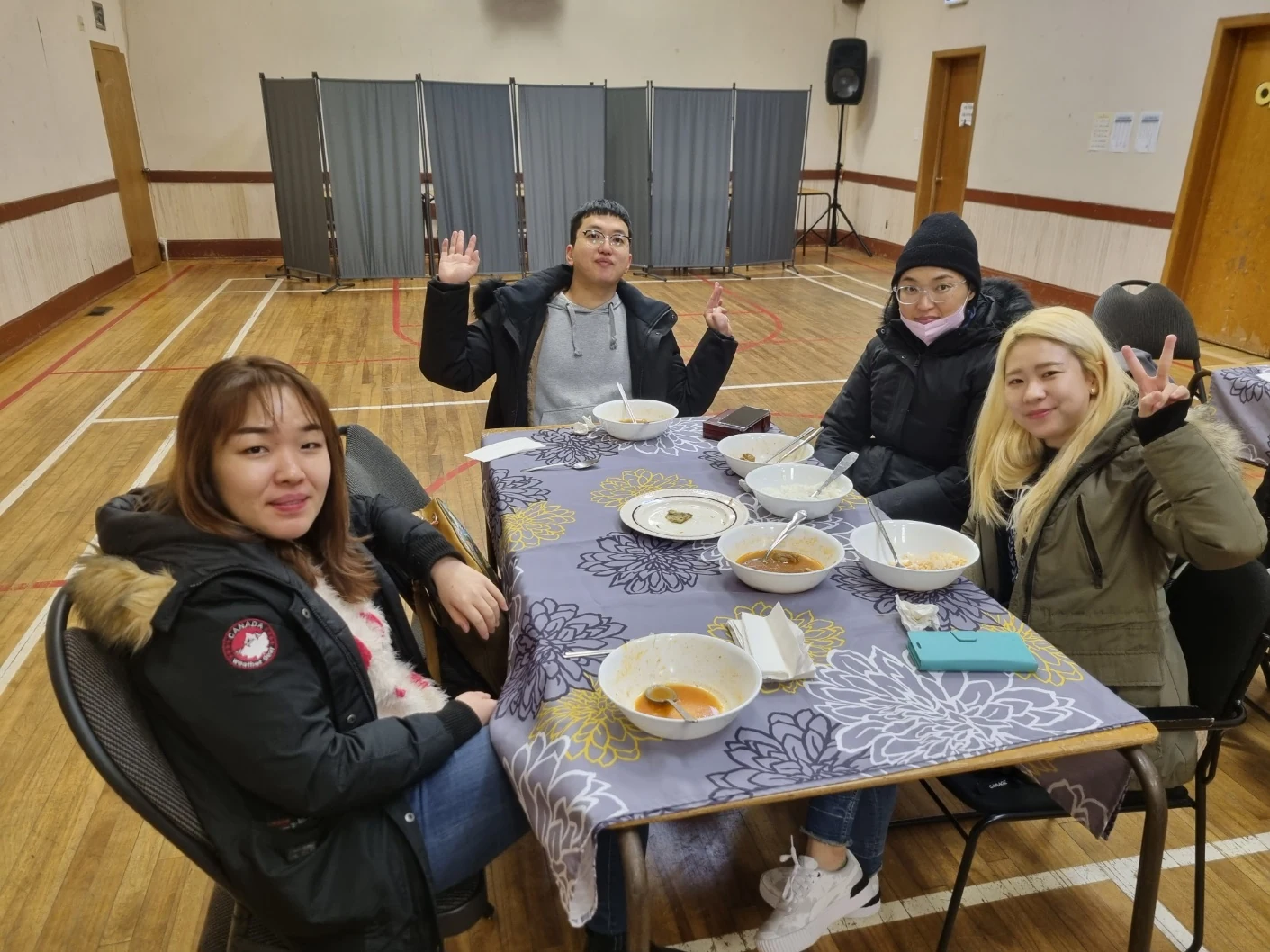 코람데오 친교 식사