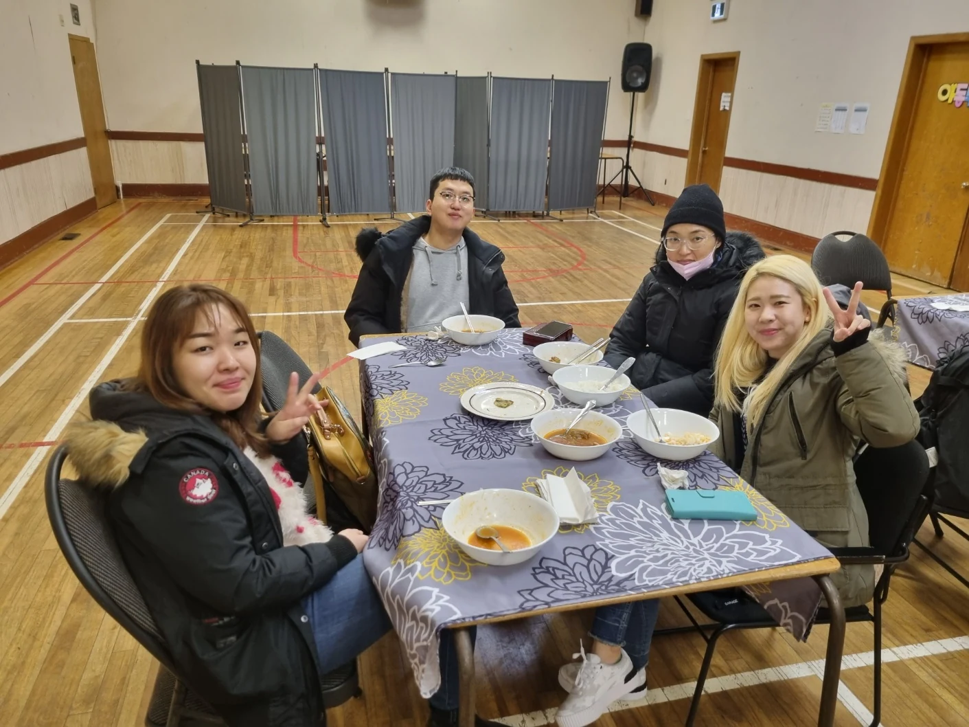 코람데오 친교 식사